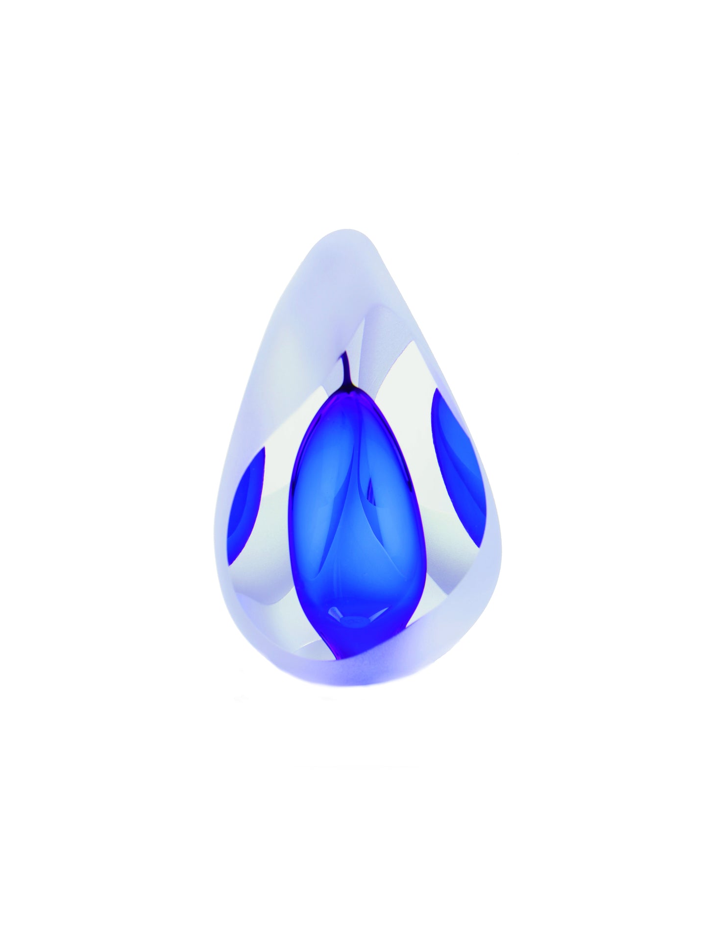 Bijzondere urn in de kleur blauw