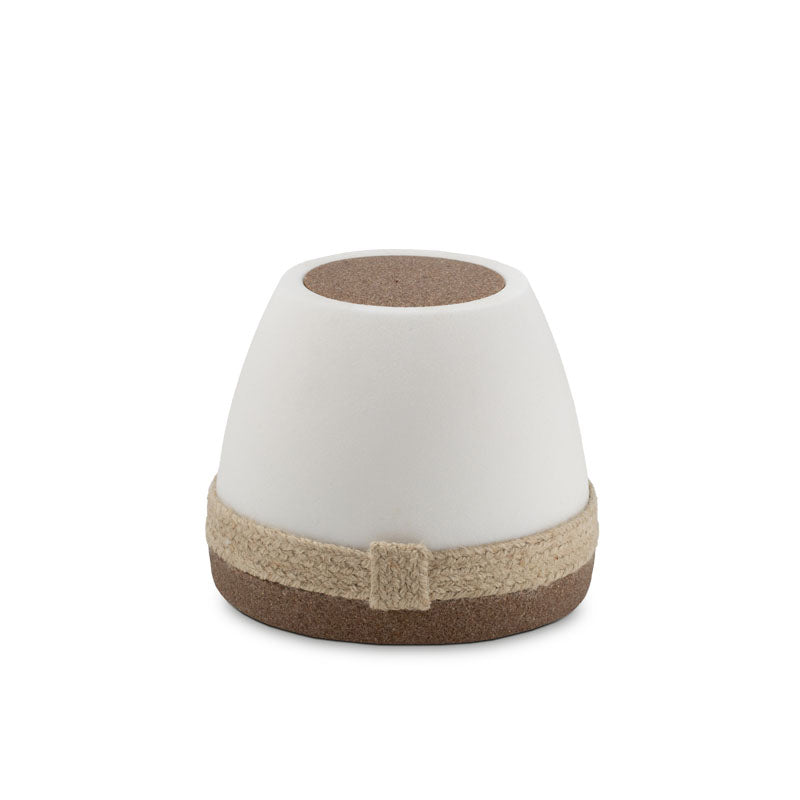 biologische urn dome wit
