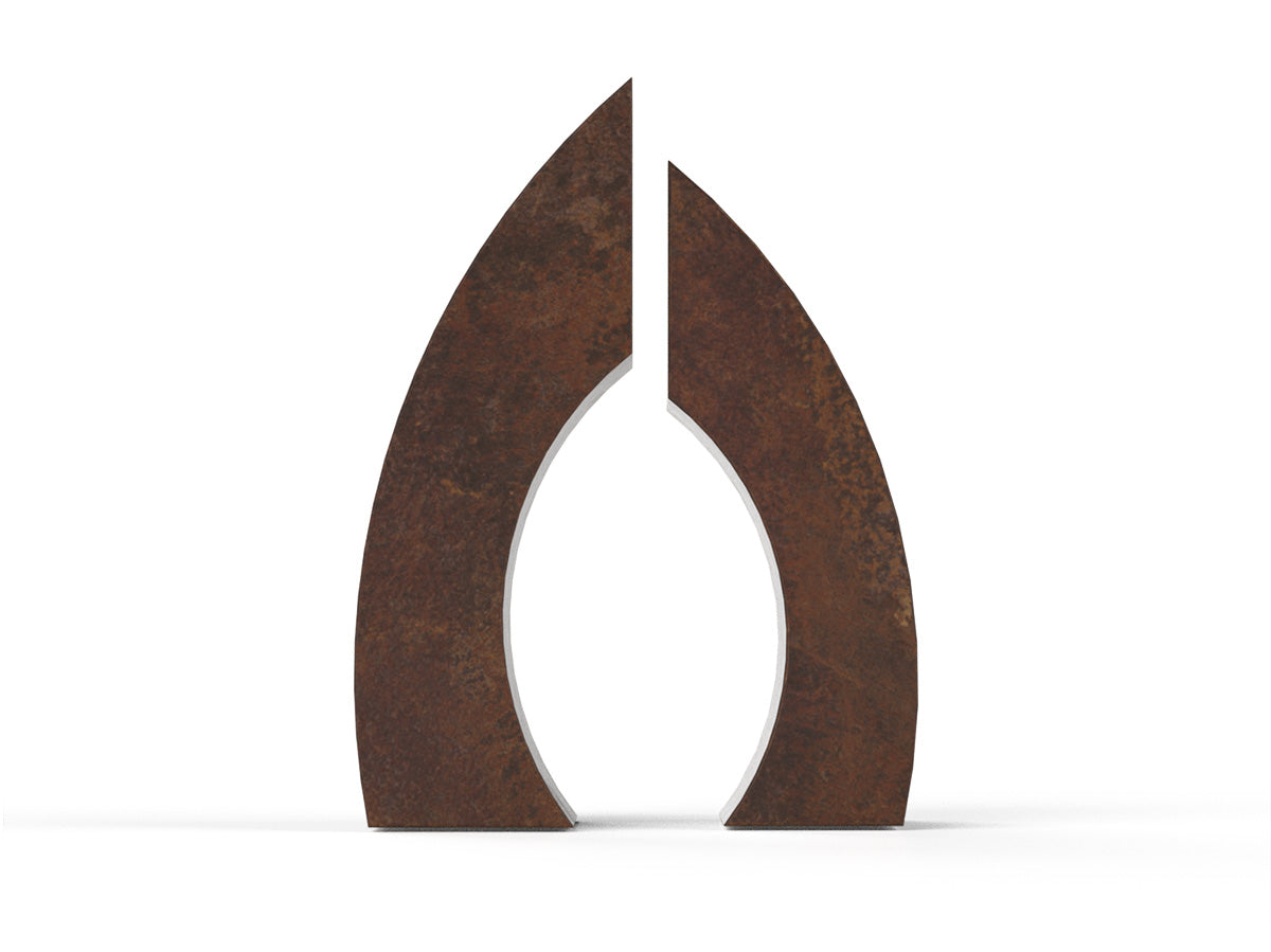 bronzen urn met bogen uniek