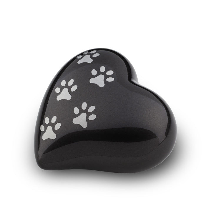 Dieren urn keepsake zwart medium