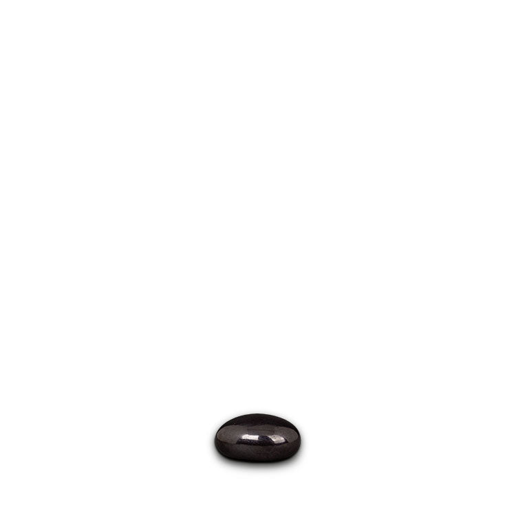 Glazen lava steen urn