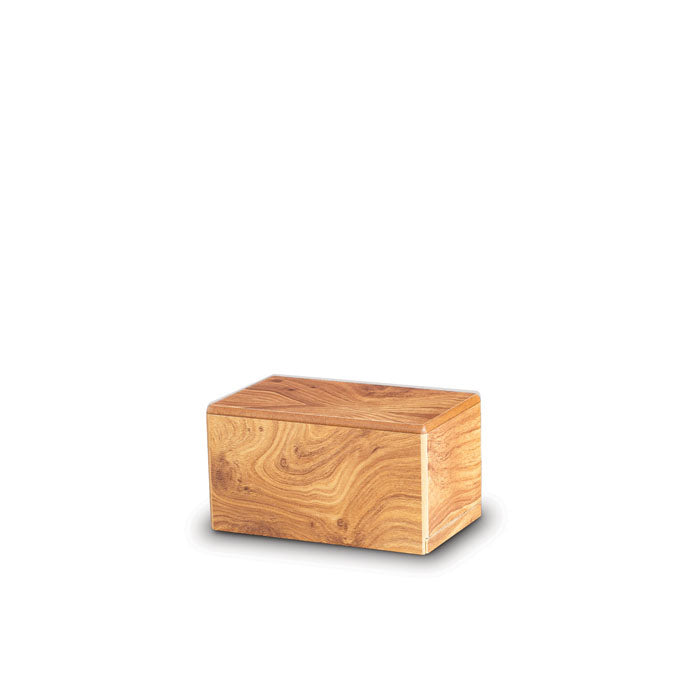 urn as doosje van hout klein