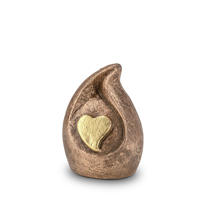 Troost urn van keramiek