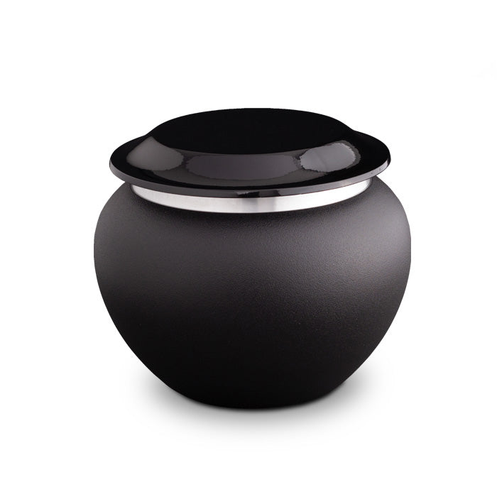 Urn modern blauw zwart