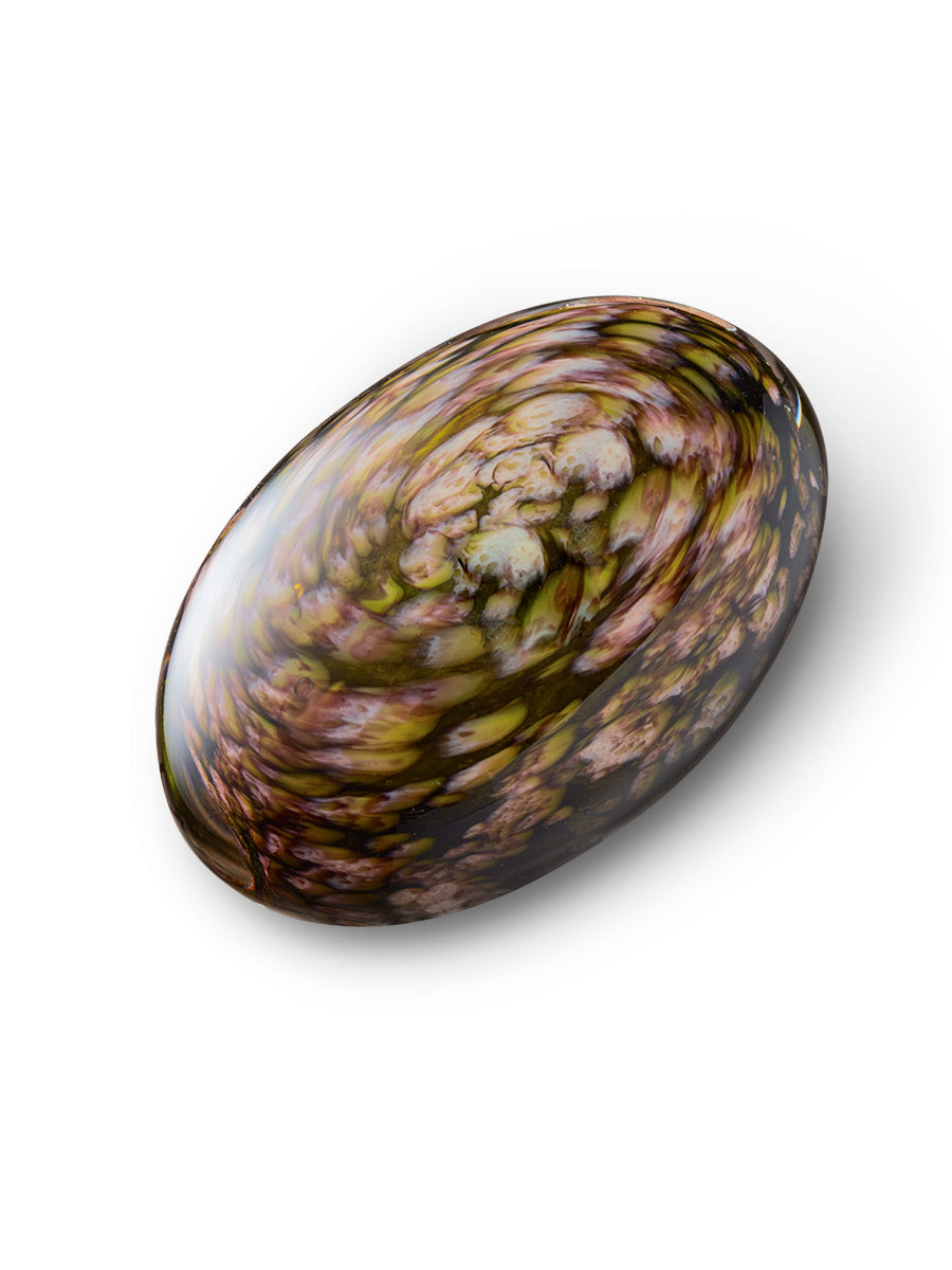 Urn pebble in de kleur bruin