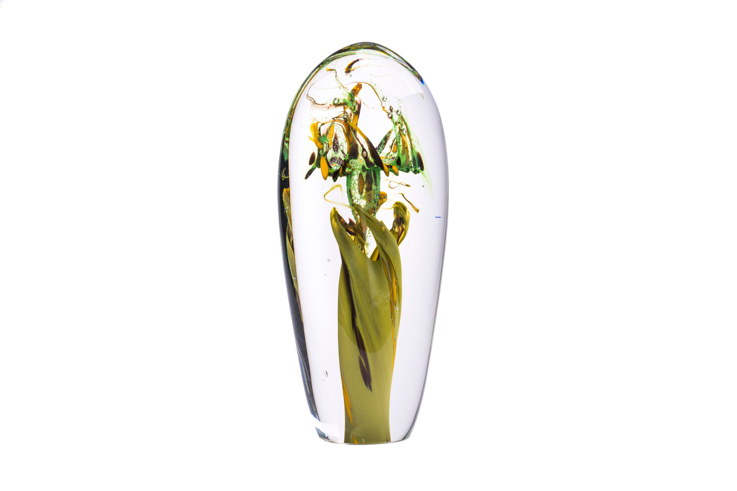 urn reliek groen glas