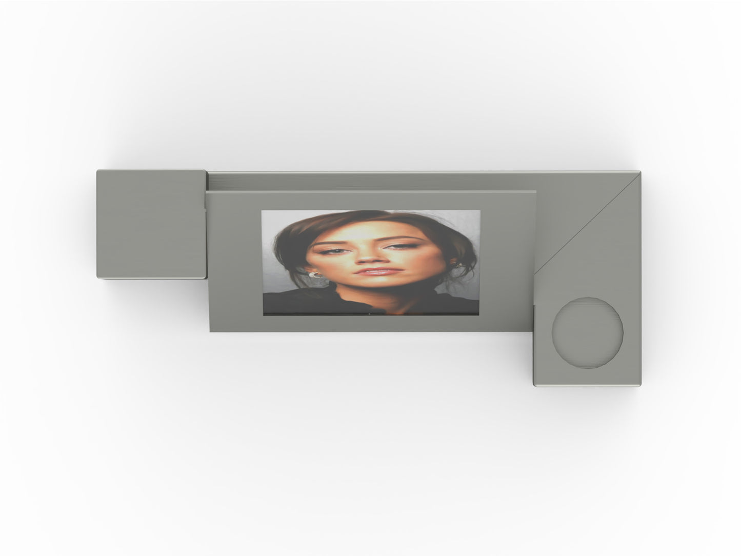 Urn met fotohouder en kaarshouder