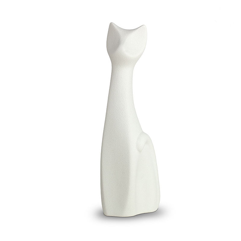 Katten urn wit