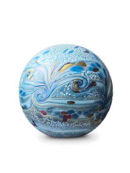 Blauwe urn kopen 1.5 liter