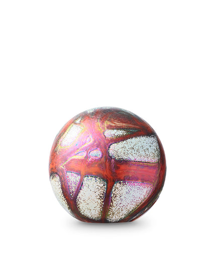 Bijzondere urn met uniek patroon van kristalglas