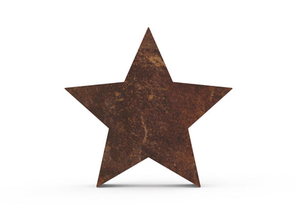 bronzen urn in de vorm van een ster 